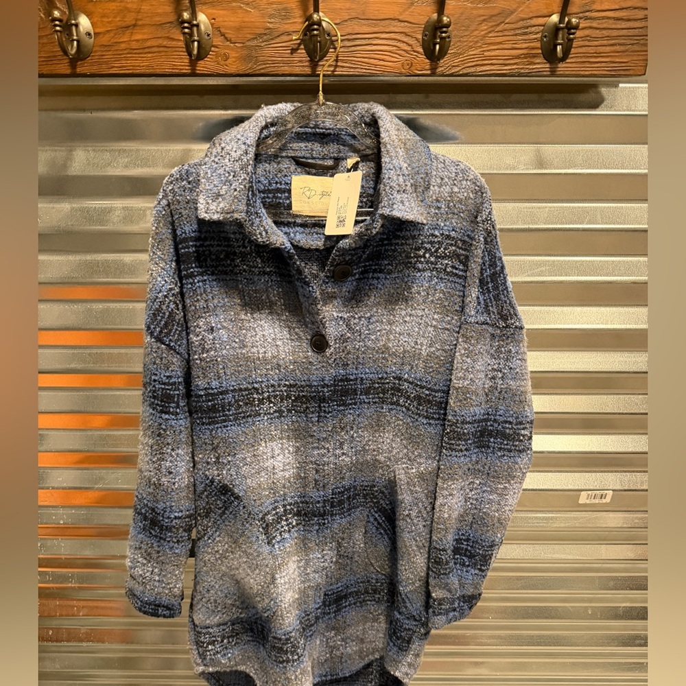 RD Dakota plaid jacket woman’s size XS